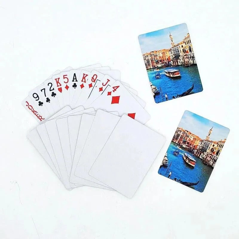 Sublimation playing cards