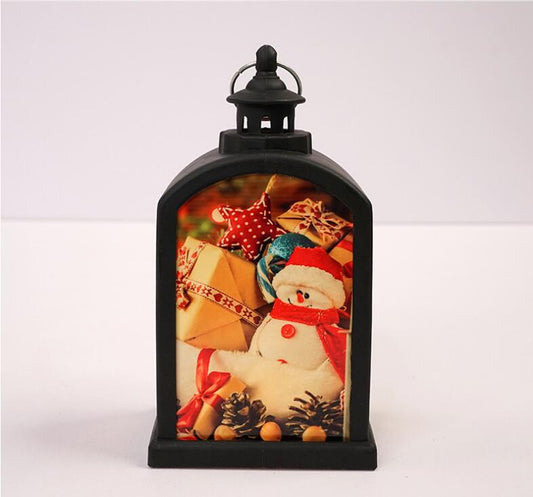 Sublimation Ornament Led Flame Fireplace Lamp