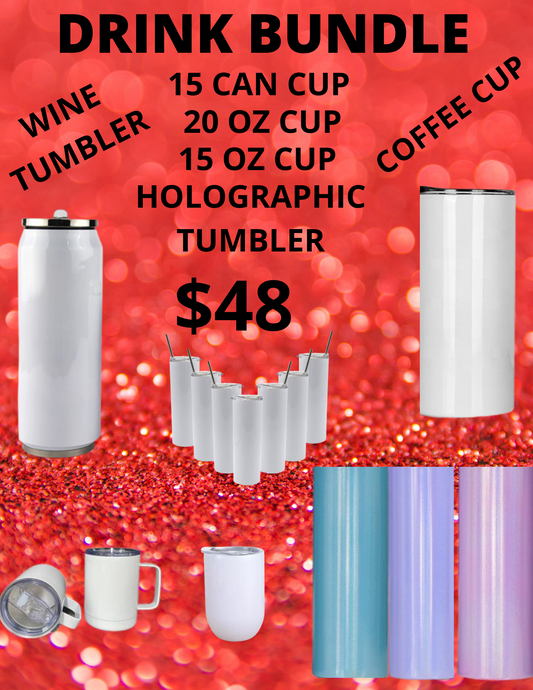 Sublimation DRINK BUNDLE