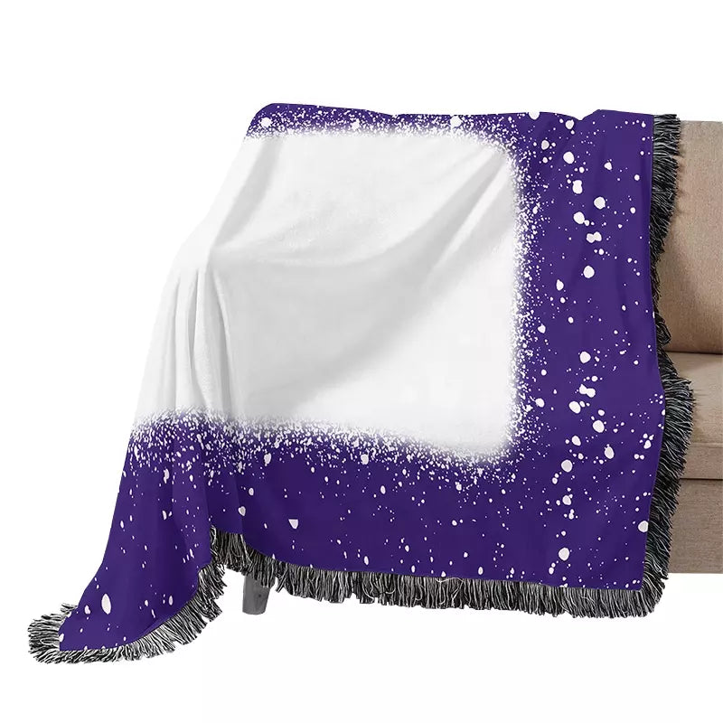 Sublimation Faux Bleached Blanket