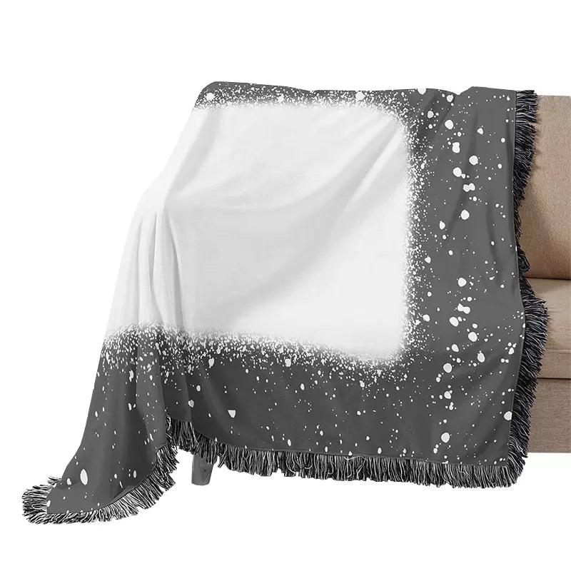 Sublimation Faux Bleached Blanket