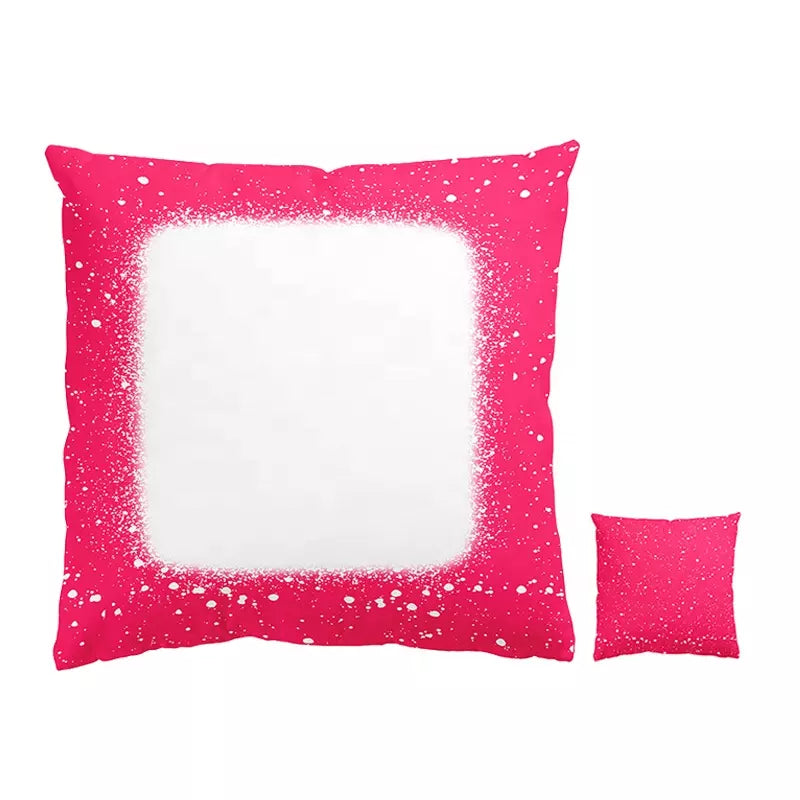 Sublimation Faux Bleached Pillow Case