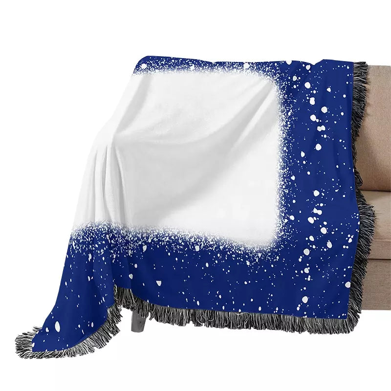 Sublimation Faux Bleached Blanket