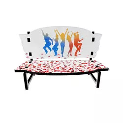 Sublimation In Loving Memory Benches