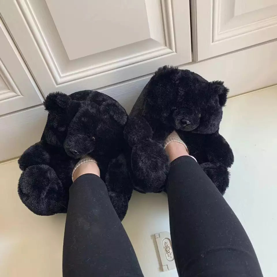 Teddy Bear Slippers