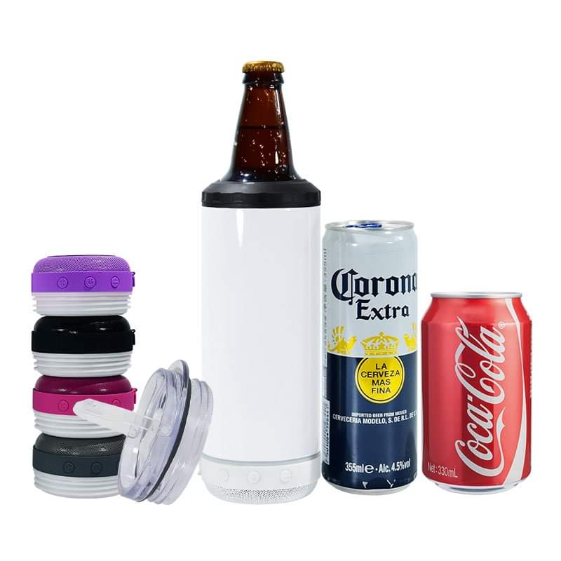 Sublimation Cooler Speaker 4 in 1